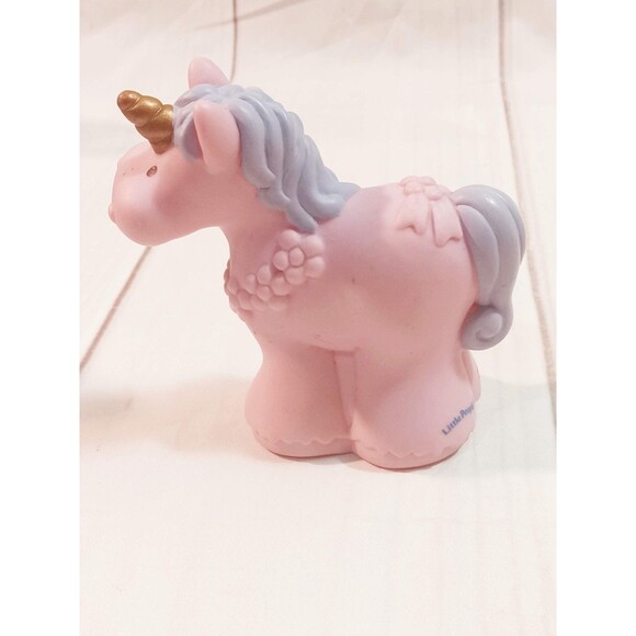 Fisher-Price Little People Maiden Mary Unicorn Set Parts 2003–2006 Castle - Picture 6 of 9